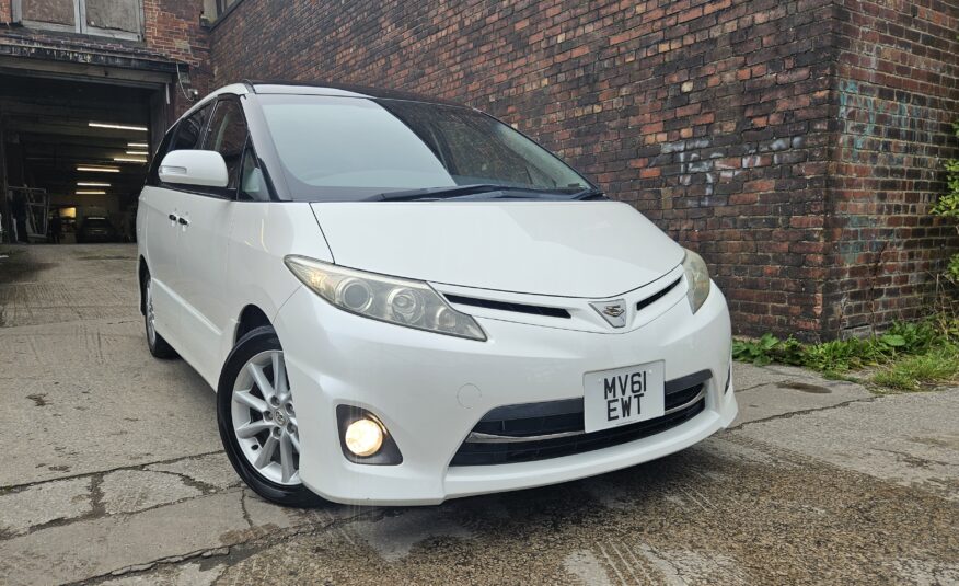 2012 TOYOTA ESTIMA G EDITION 2.4 7 SEATER 64k MILES 7 SEATER FRESH IMPORT!