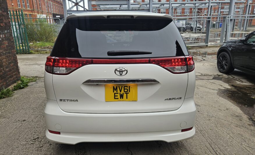 2012 TOYOTA ESTIMA G EDITION 2.4 7 SEATER 64k MILES 7 SEATER FRESH IMPORT!