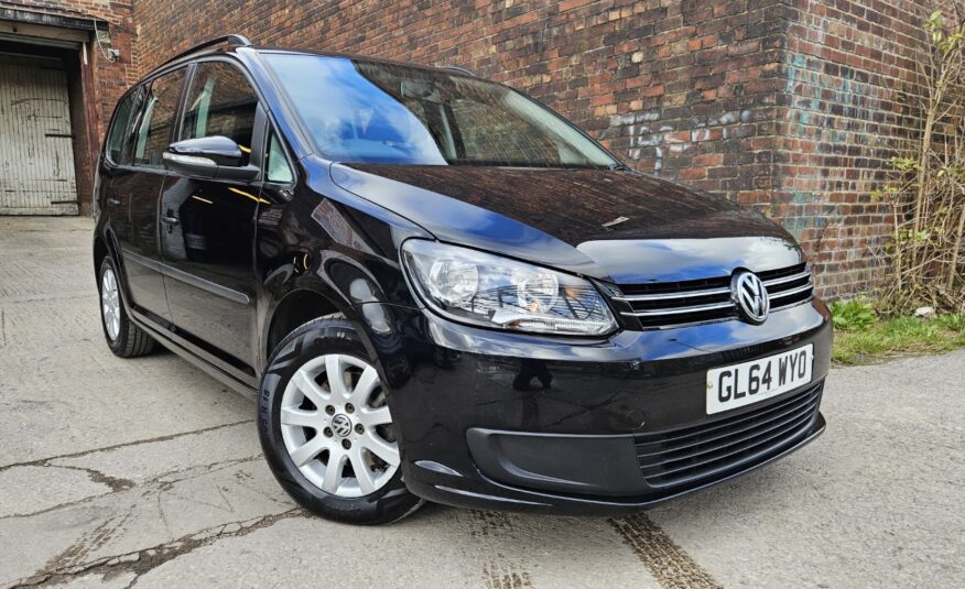 VOLKSWAGEN TOURAN S 1.6 TDI 105 BLUE MOTION TECH 6 SPEED 2014 7 SEATER MPV